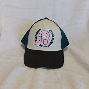 Barbie Snapback Hat Cap 75th Anniversary Edition Teal, Black, White And Pink